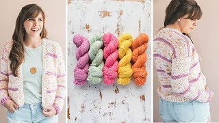 Crochet Confetti Cardigan by Sewrella 71,907 views 5 years ago 34 minutes