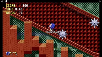 Classic Sonic Simulator V11.1 - Chaotic Circus Zone Act 2. (By: TabletGames280.)