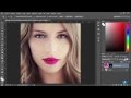 Retocar labios con Photoshop