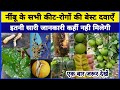 ऐसे करें नींबु की सभी कीट-बीमारियाँ खत्म | Nimbu ki kheti | Lemon farming | Limbu lagwad | લીંબુ |