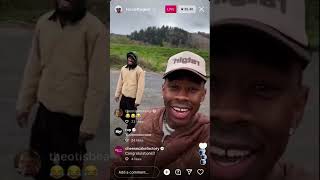tyler on IG live celebrating call me if you get lost grammy win 4\/3\/22