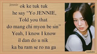 SPOT! (feat. JENNIE) - Zico | Easy Lyrics
