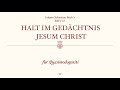 Bach - Halt im Gedächtnis Jesum Christ (BWV 67) - Animation