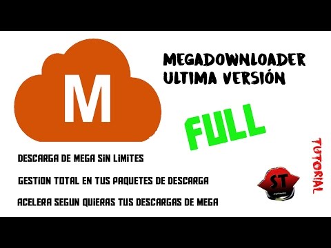 Descargar Instalar y Usar MegaDownloader -Ultima versión-. Soluciona el Problema de Mega