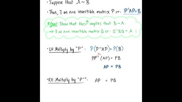 Matrix Similarity is an Equivalence Relation (Theorem)