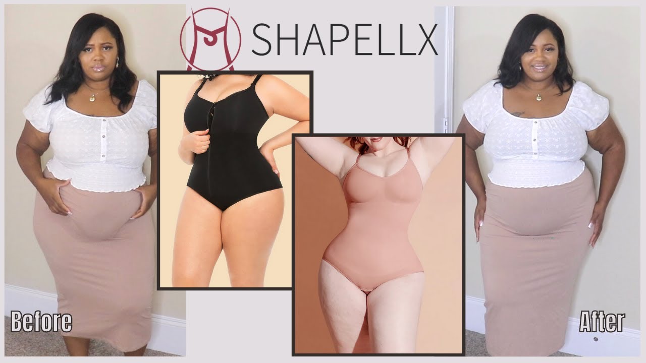  SHAPELLX Girdle for Women Tummy Control Plus Size Side