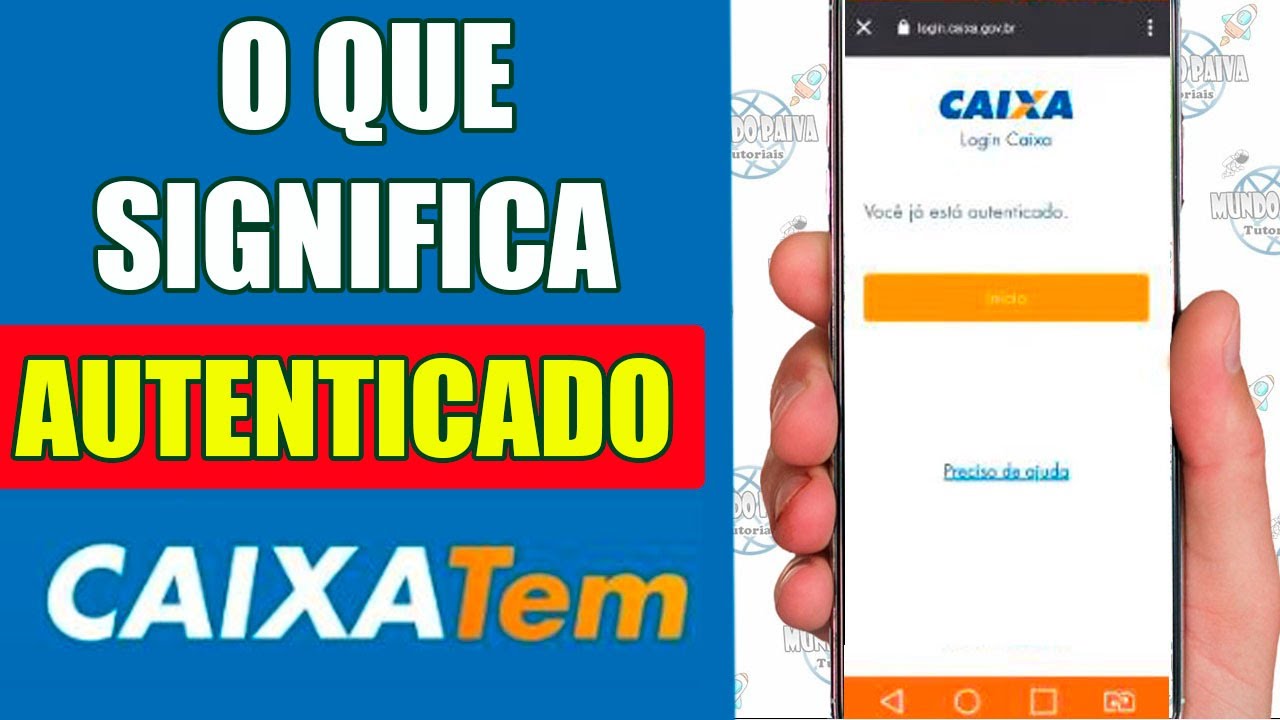 O que é AUTENTICADO no Caixa Tem e Como Resolver? - YouTube
