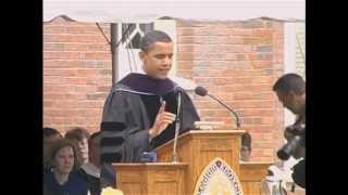 Barack Obama Gives 2005 Commencement Address at Knox College