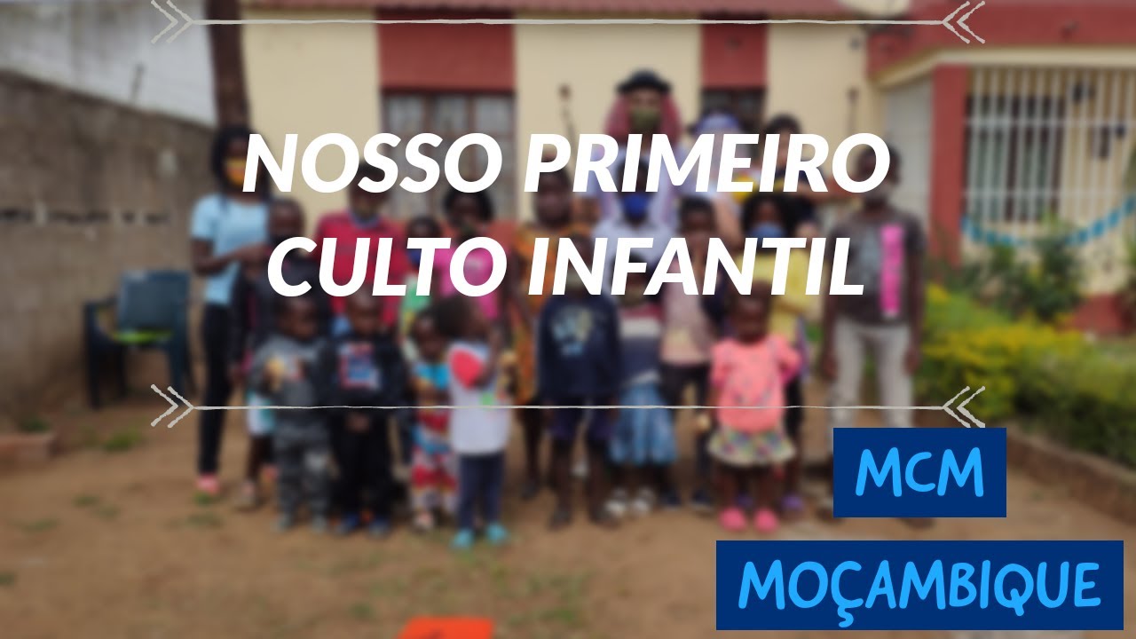 O NOSSO PRIMEIRO CULTO INFANTIL DA MCM MOÇAMBIQUE | História "O livro sem palavras"
