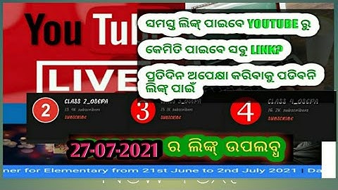 Find All links for online classes of class 1 to 10 in youtube easily.Benifits for teachers & student