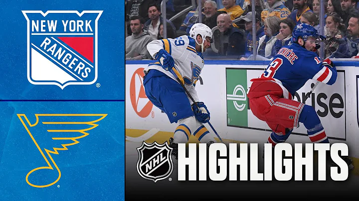 Rangers vs. Blues | NHL Highlights | December 18, 2025
