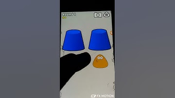 Pou Find Pou Game Over Wrong cup! Fast