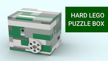 How To Make A Hard LEGO Puzzle Box | Full Tutorial