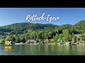 Summer Evening Walk in Rottach-Egern – Peaceful Lakeside Life in Bavaria | 4K