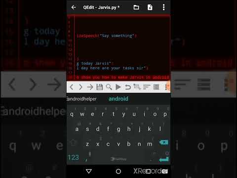 🔥🔥How to create Jarvis in android using qpython 🔥🔥