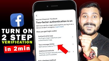 How to Enable Facebook Two Step Verification | Facebook Par 2 Factor Authentication ON Kaise Kare
