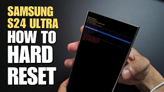 how to hard reset samsung s24 / s24  / s24 ultra