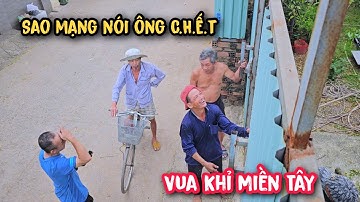 Vua Khỉ cùng đệ T.ử cưa tỉa cành cây Còng khó và mưa lớn ập đến khi đang cưa (3/3).