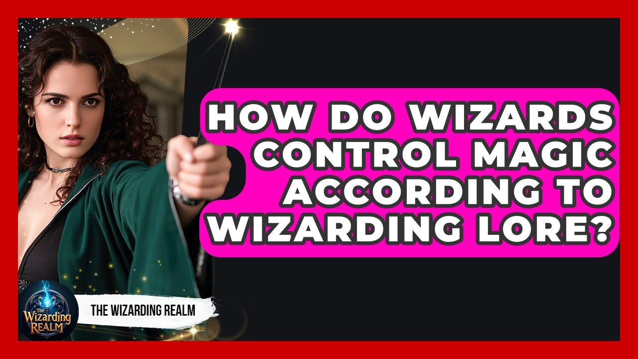 How Do Wizards Control Magic According to Wizarding Lore? - The Wizarding Realm