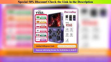 Hands-on Open Source R36S Retro Handheld Video Game Console Linux System 3.5 Inch IPS Screen Portab