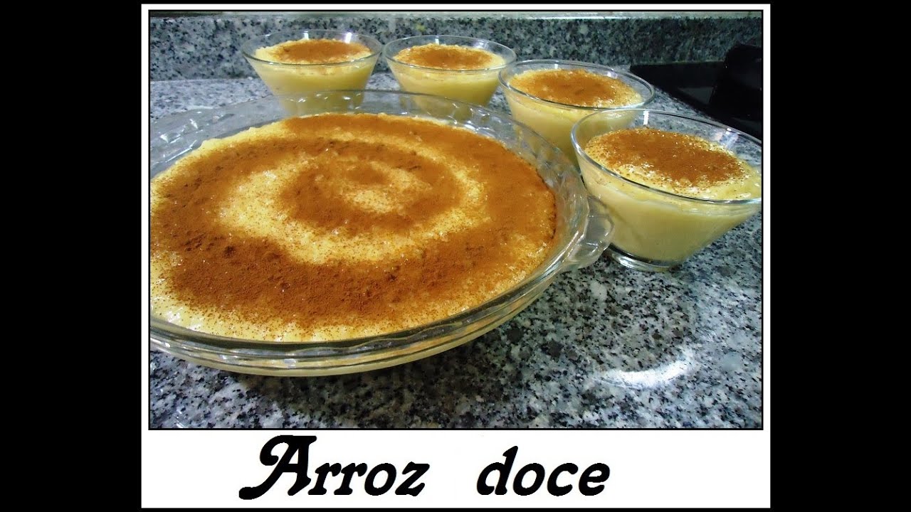 Como fazer arroz doce com leite em pó e açucar Arroz Doce Receita Original Portuguesa Youtube