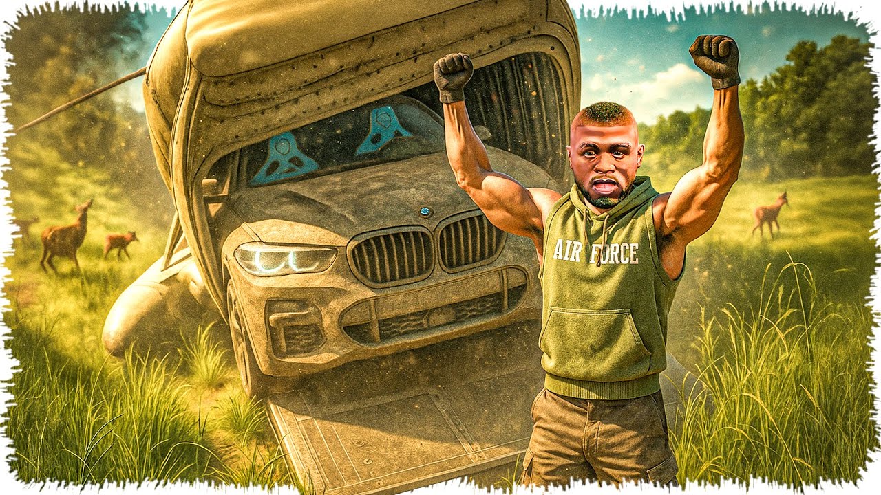 Джонни вертолеттан жынды БМВ тауып алды (GTA V)