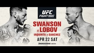 UFC Nashville Swanson v Lobov Fight Predictions