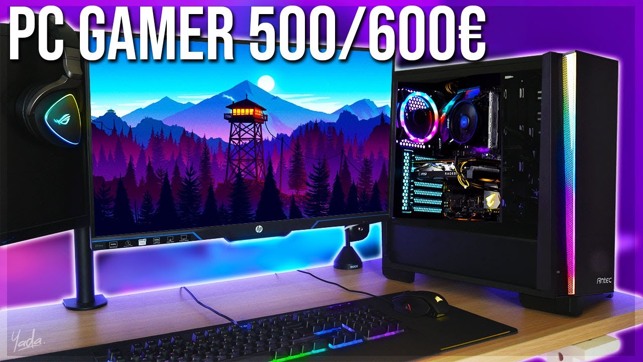 JE TESTE UN PC GAMER À 500€ / 600€ (Fortnite, GTAV) 