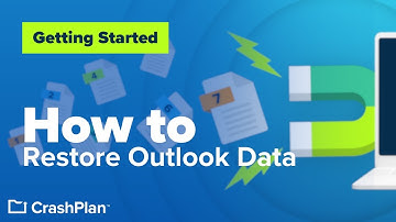 How to Restore Outlook Data from CrashPlan