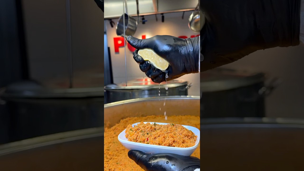 Kısır Hazırlanışını Nasıl Buldunuz? #polesancatering #food #catering #yemek #tarif #kısır