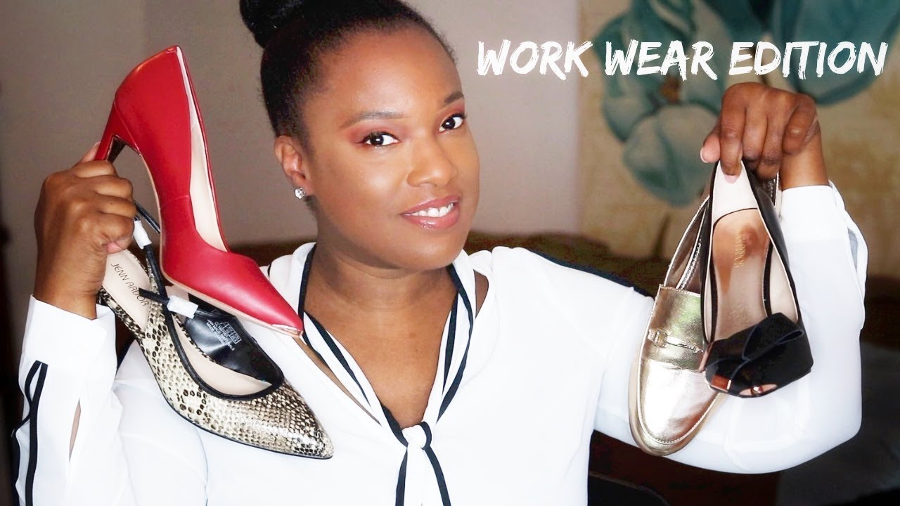 Jenn Ardor Shoe Haul | Work Wear Edition - YouTube