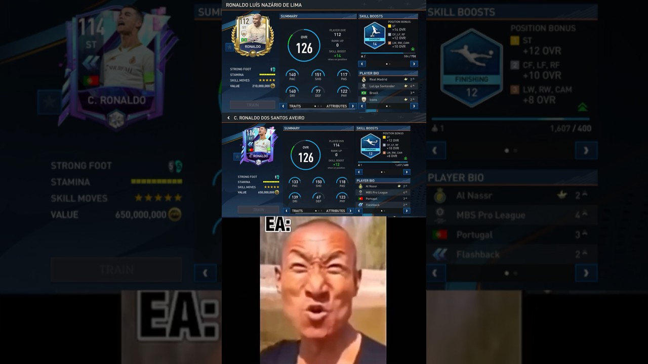 Ea logic of Ronaldo ☠️ 