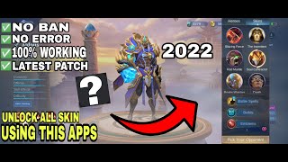 UNLOCK ALL SKIN FOR FREE! USING THIS 'APPS' (2022) IN MOBILE LEGENDS ALL DEVICE