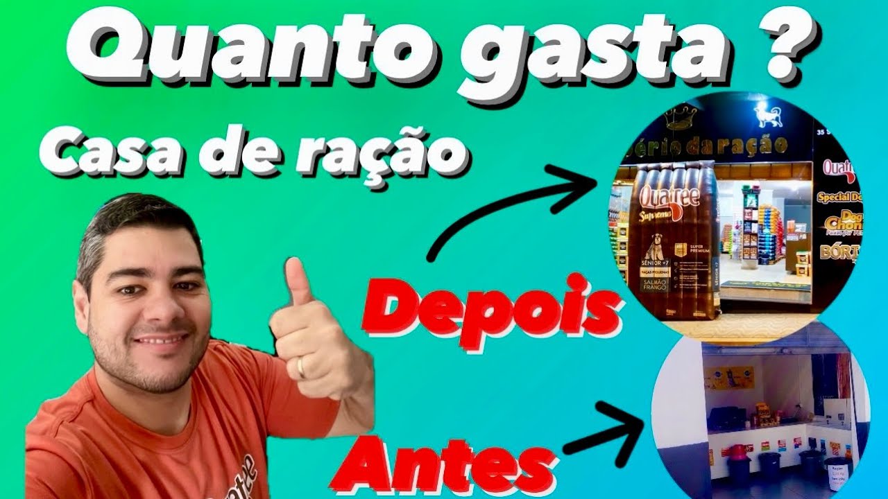 Quanto gasta para montar uma casa de ração ou Petshop?