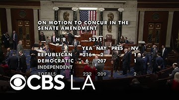 Congress passes funding bill to end government shutdown