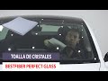 Como limpiar los cristales del coche CarPro Clarify y toallas de microfibra