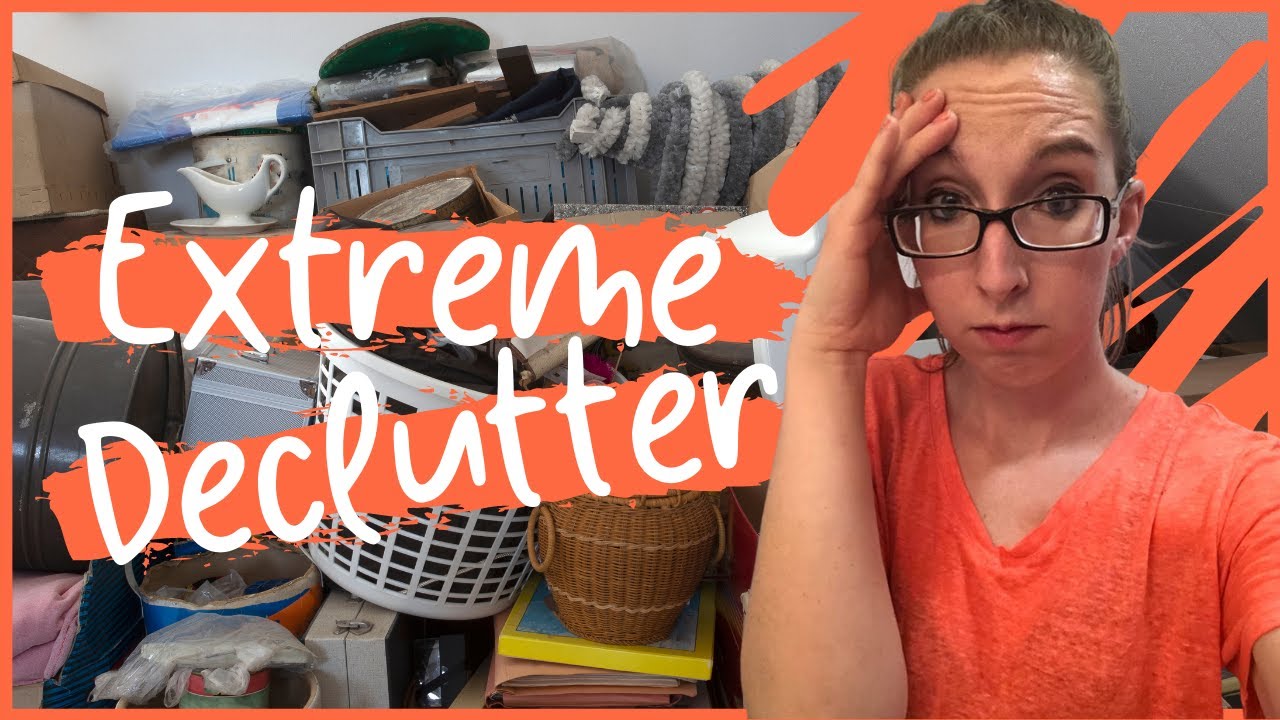 Extreme Declutter // Selling Our House //Extreme Organization //We