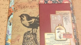 Interactive Junk Journal Page Ideas - Midnight Garden - Page by Page Junk Journal Tutorials