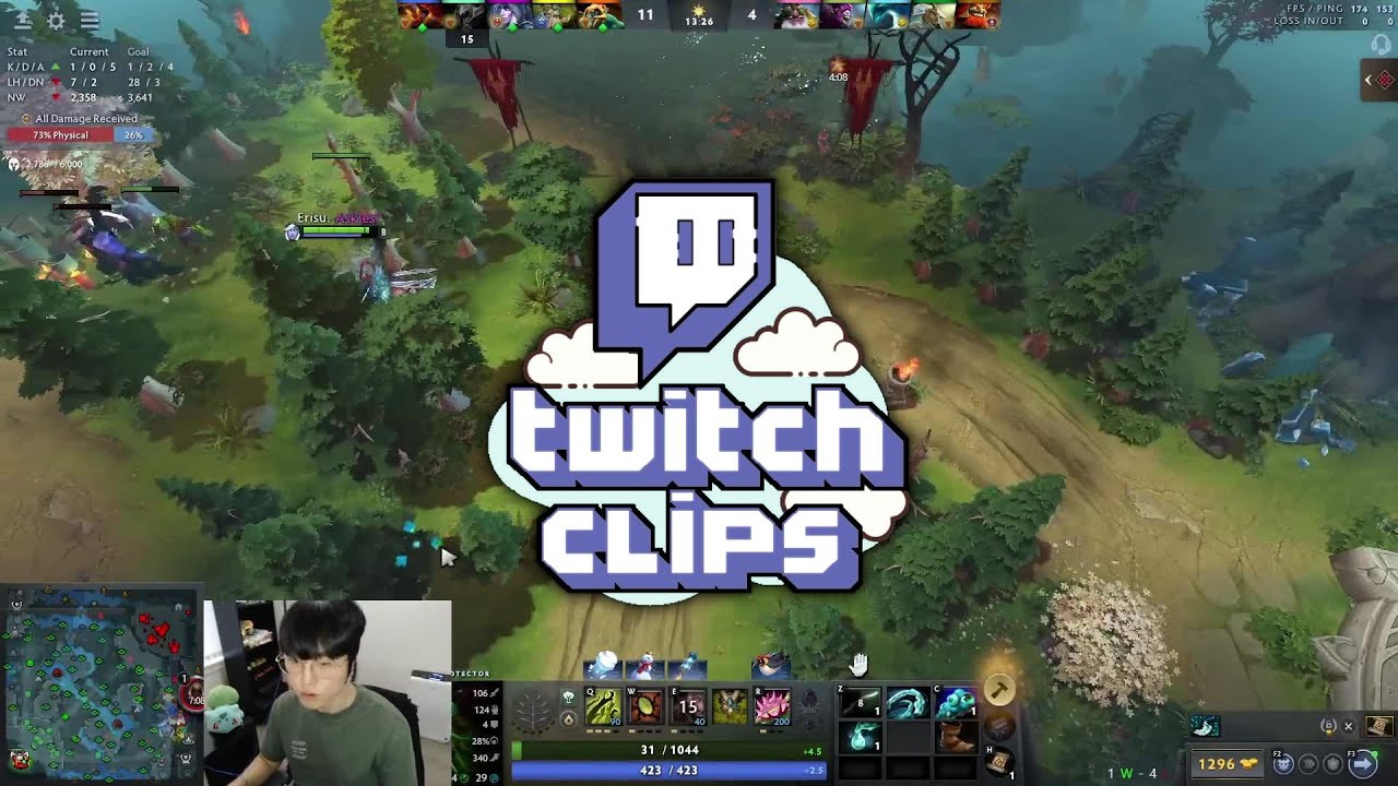 Самые просматриваемые клипы недели по Dota 2 на Twitch! #41