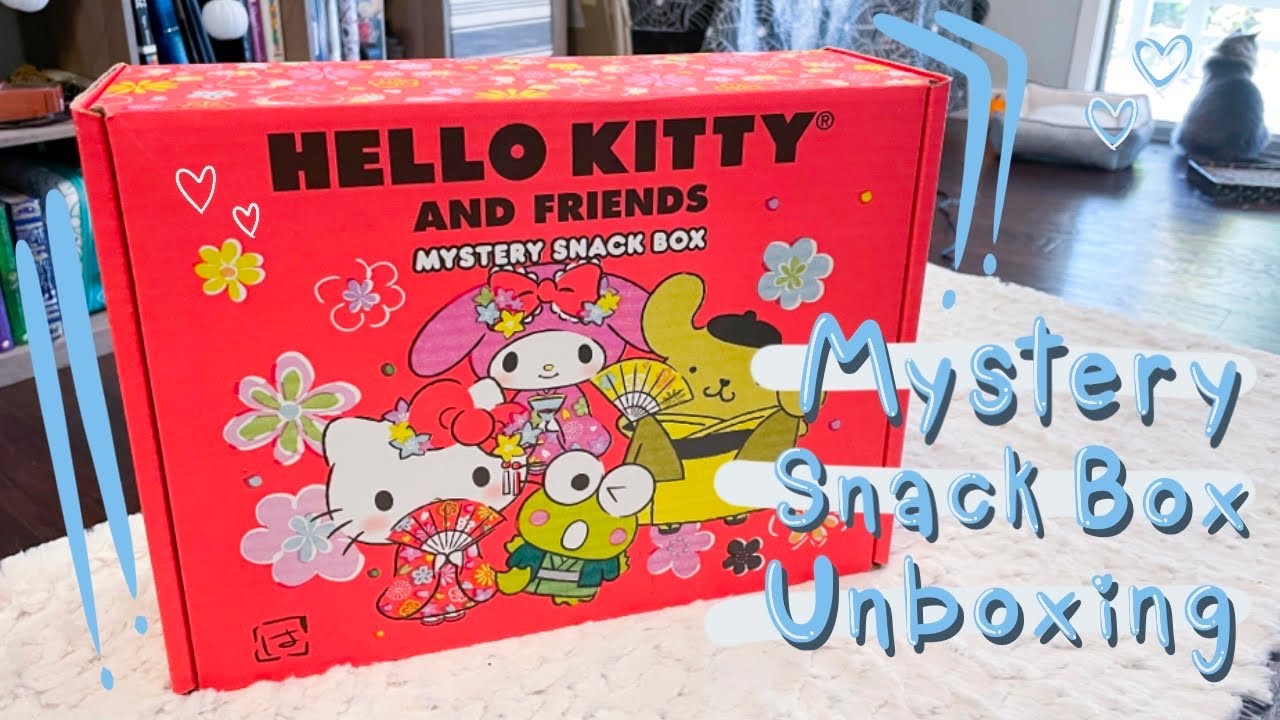 A client brought me a sanrio mystery snack box & this was what was inside!  : r/sanrio