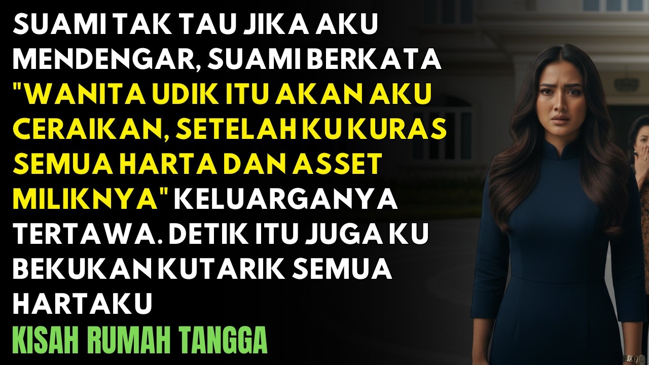 KUPERGOKI RENCANA BUSUK SUAMI YANG AKAN MENCERAIKAN DAN MENGURAS HARTAKU - KUJALANKAN RENCANA INI...