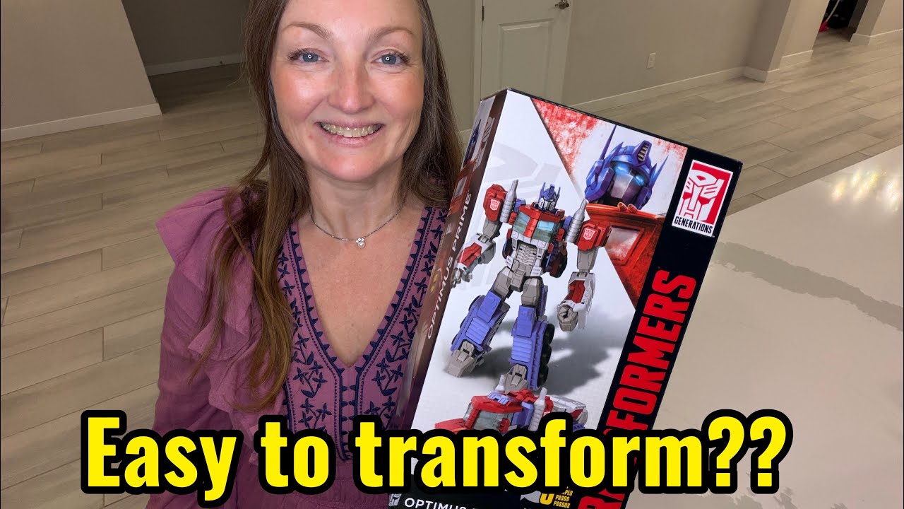 Transforms Into a Truck?! 🚛🤖 Optimus Prime Action Figure Review