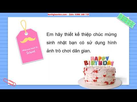 Tổng hợp hơn 77 về giáo án mừng sinh nhật