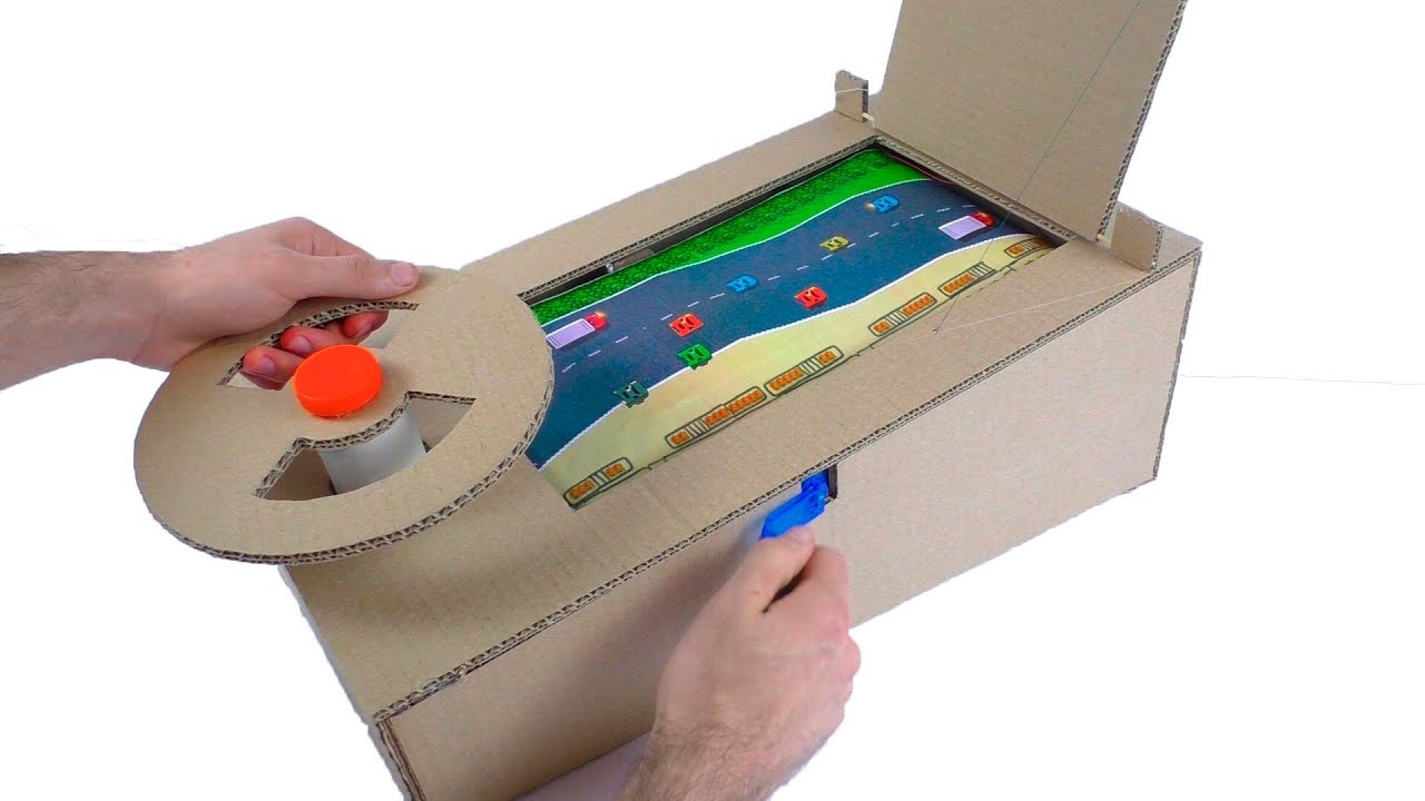 How To Make Car Racing Game from Cardboard v3 0 YouTube