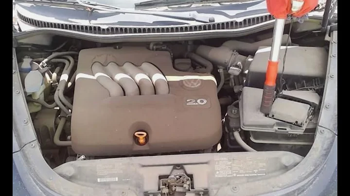 1999–2005 Volkswagen 2.0L Engine Firing Order, Cylinder Location, Coil Pack Numbers and Location