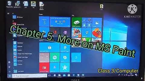 Chapter 5. More on MS Paint part 1