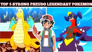Top 5 Strong Pseudo Legendary Pokemon || In Telugu || Zera Voltage Telugu