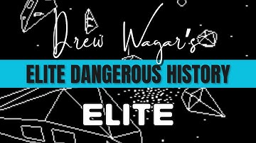 Elite Dangerous History -The Original Elite of 1984