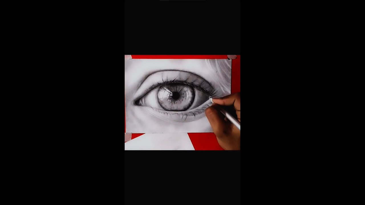 Drawing an Eye #shorts #youtubeshort #trending #drawing