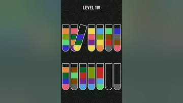 water sort puzzle level 119